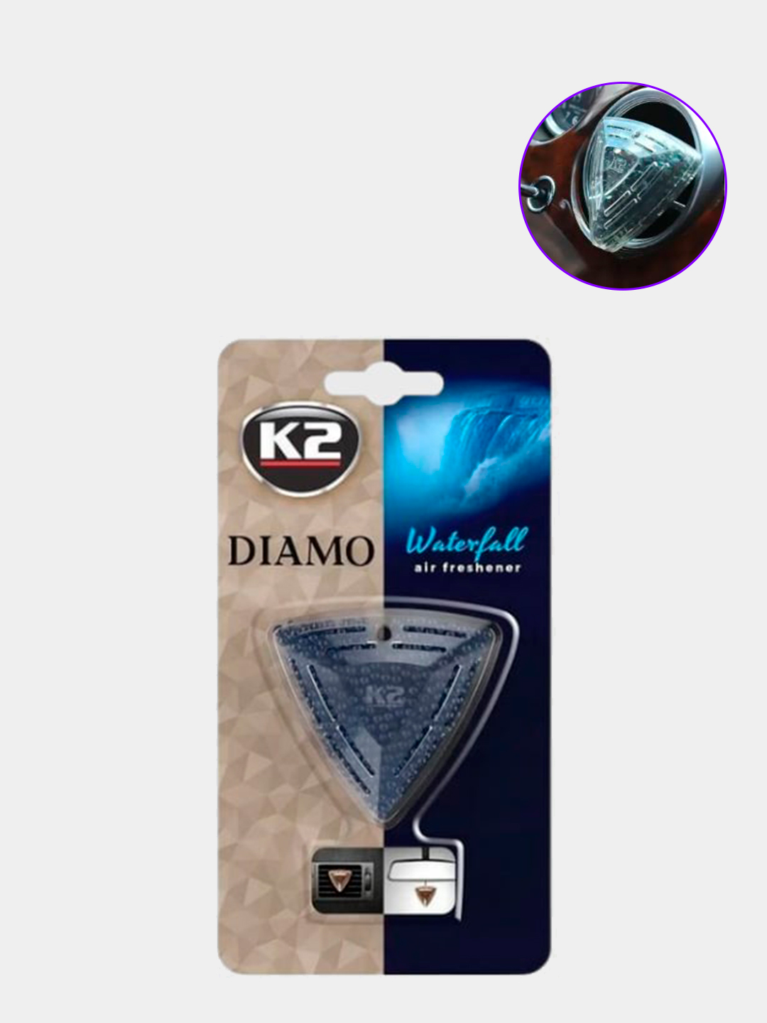 Ароматизатор воздуха K2 V88WOD Diamo Waterfall, 15 г - 