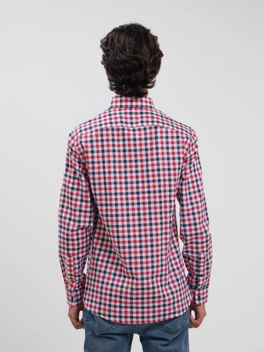 Рубашка мужская Trussardi Jeans l Tr1903, хлопок, с длинным рукавом, классическая