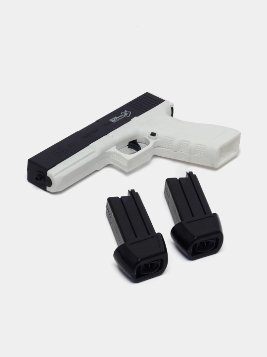 Avtomatik o'yinchoq suv quroli Glock, qayta zaryadlanuvchi
