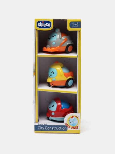 Набор машинок, Chicco City Construction, 12 м+ — YY-4141517