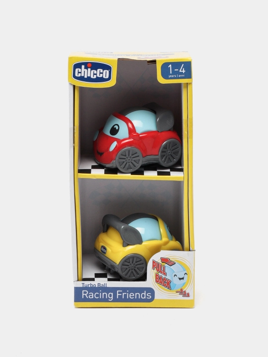 Набор машинок, Chicco Racing Friends, 12м+ - 