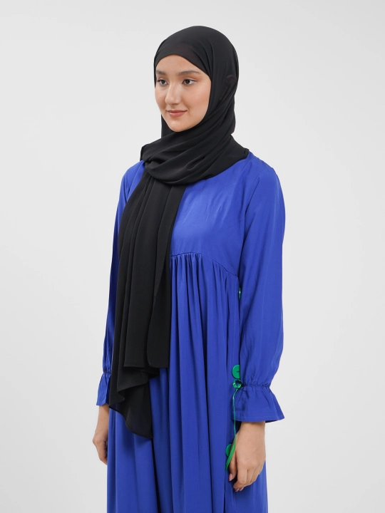 Ayollar sharfi va ro'moli, shifonli, hijob, haj va umra uchun mos