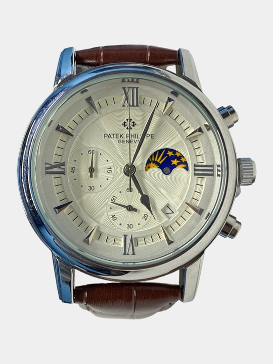 Наручные часы для мужчин Patek Philippe, день-ночь и секундомер