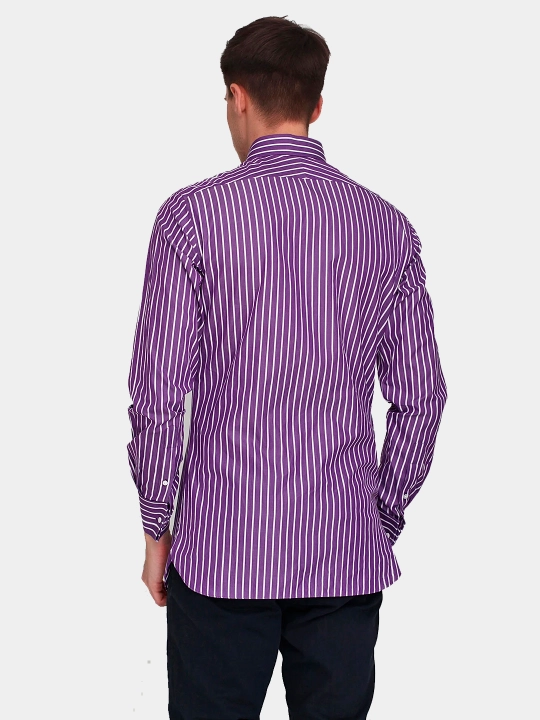 Рубашка мужская Trussardi Jeans l Tr1903, хлопок, с длинным рукавом, классическая