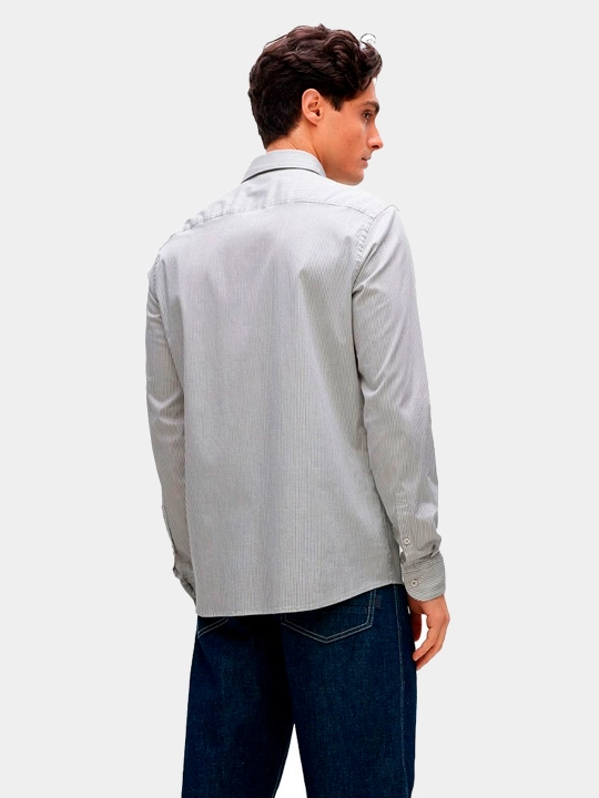 Рубашка мужская Trussardi Jeans l Tr1903, хлопок, с длинным рукавом, классическая