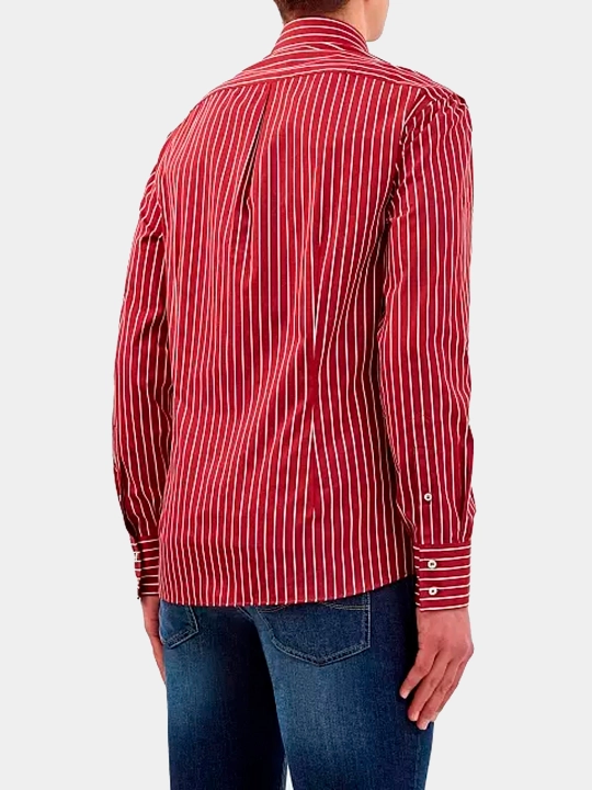 Рубашка мужская Trussardi Jeans l Tr1903, хлопок, с длинным рукавом, классическая