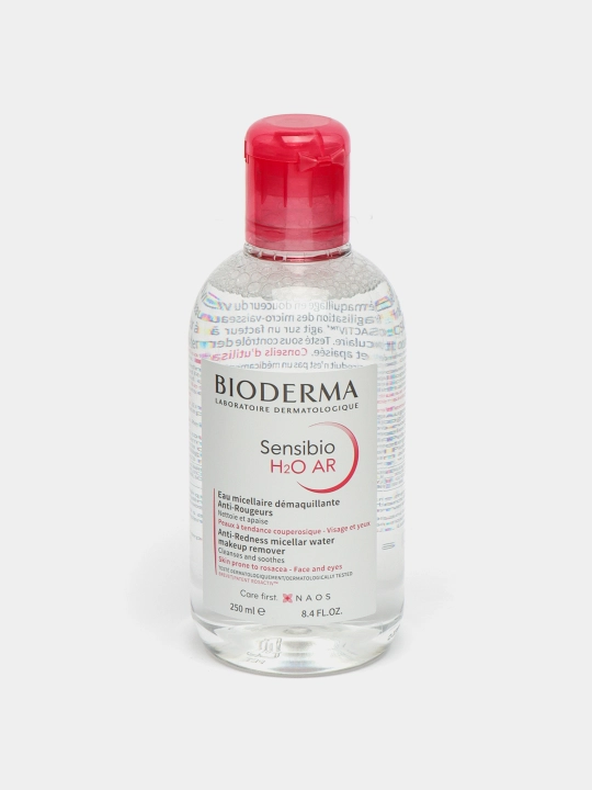 Misellar suv Sensibio Bioderma H2O AR FCE250ML, tozalovchi, 250 ml - 