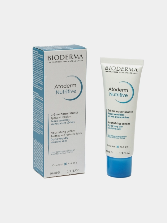 Питательный крем для лица Bioderma Atoderm Nutritive, 40 мл