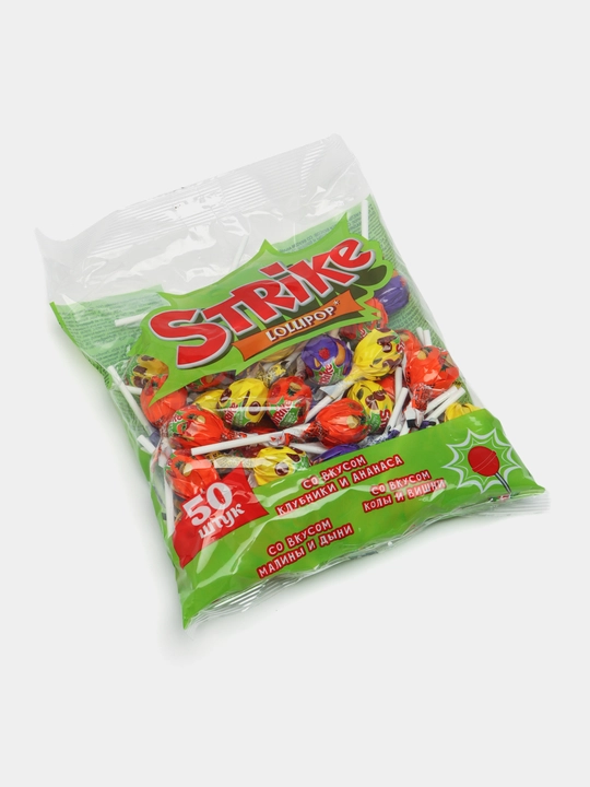 Ikkita tayoq ustidagi karamel Strike ass.packet/50pcs