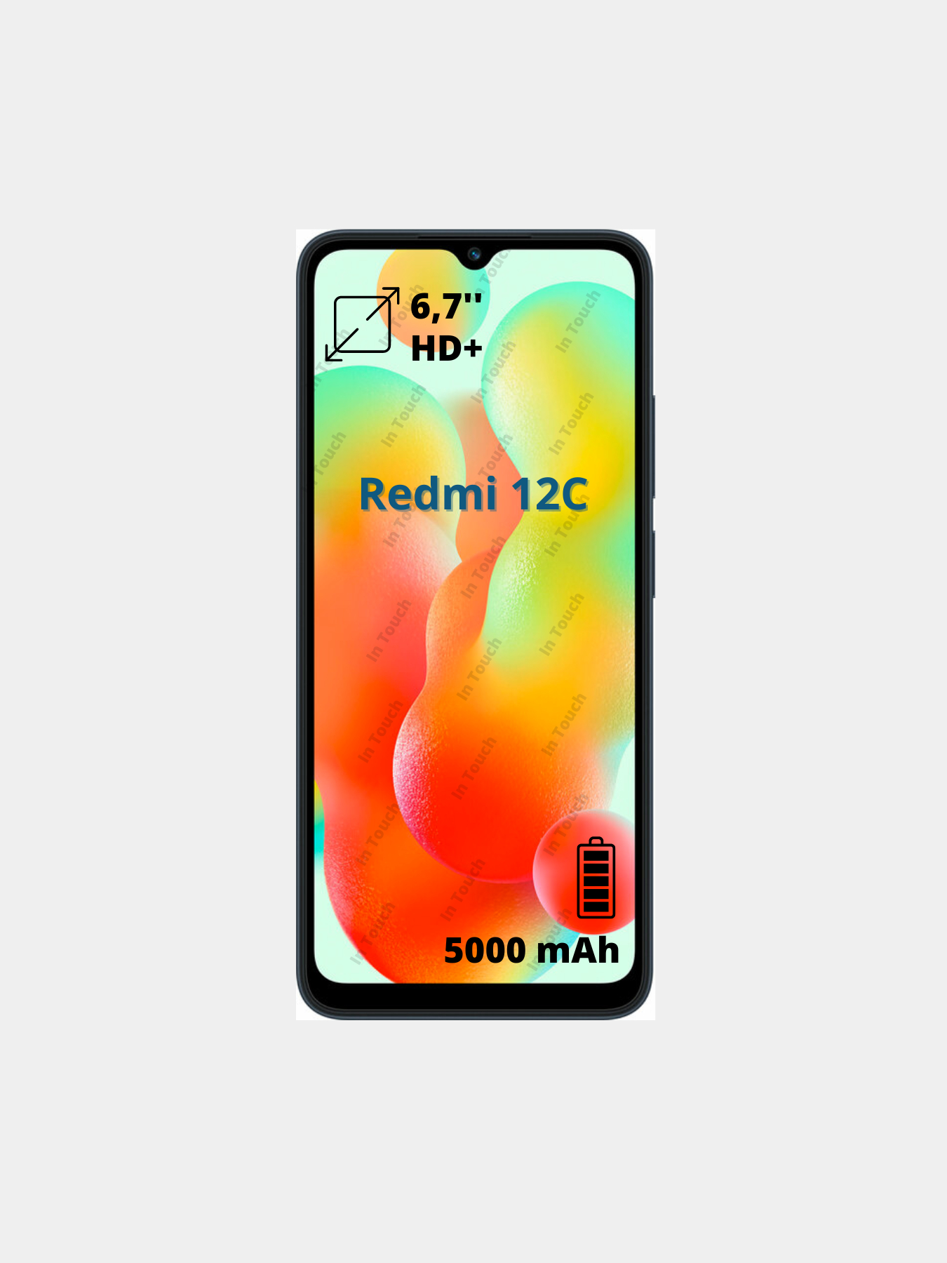 Смартфон Xiaomi Redmi 12С, 3/4/64Gb 4/128GB, Global, большая батарея 5000 мА/ч  купить по низким ценам в интернет-магазине Uzum (665122)