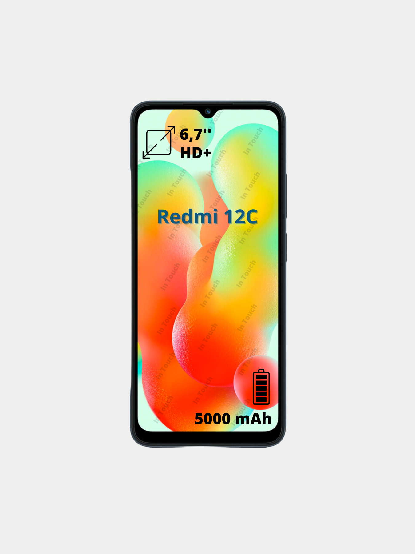 Смартфон Xiaomi Redmi 12С, 3/4/64Gb 4/128GB, Global, большая батарея 5000  мА/ч купить по низким ценам в интернет-магазине Uzum (665122)