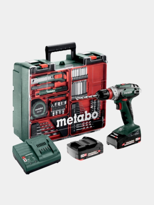 Akumulyatorli drel-shurup buragich Metabo BS 18 Quick Set - 