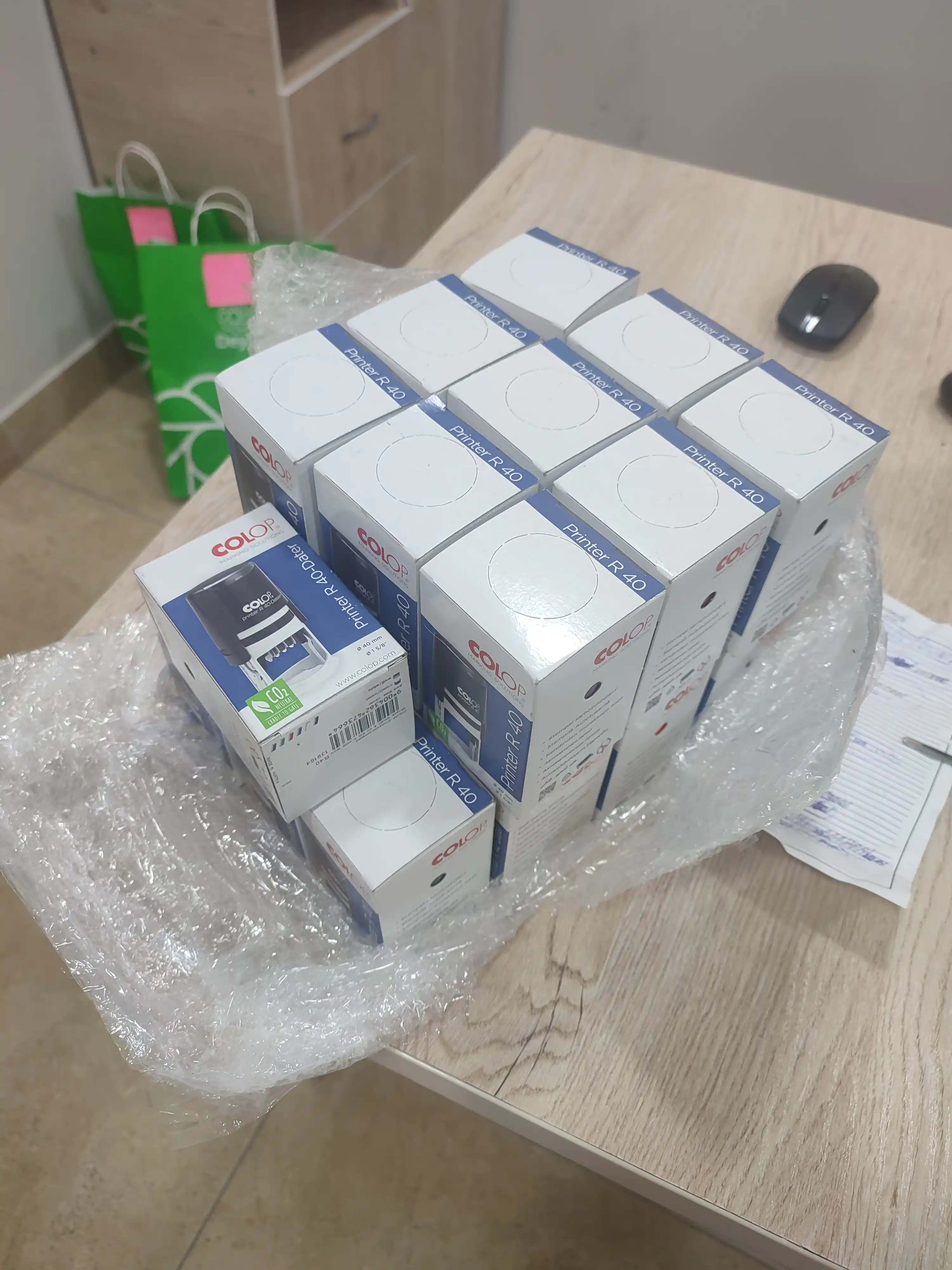 Оснастка Printer Colop R40N, зелёный