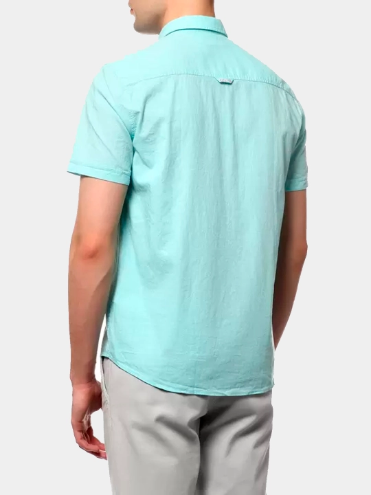 Рубашка мужская U.S. Polo ASSN l Ur1328, хлопок, с коротким рукавом, классическая