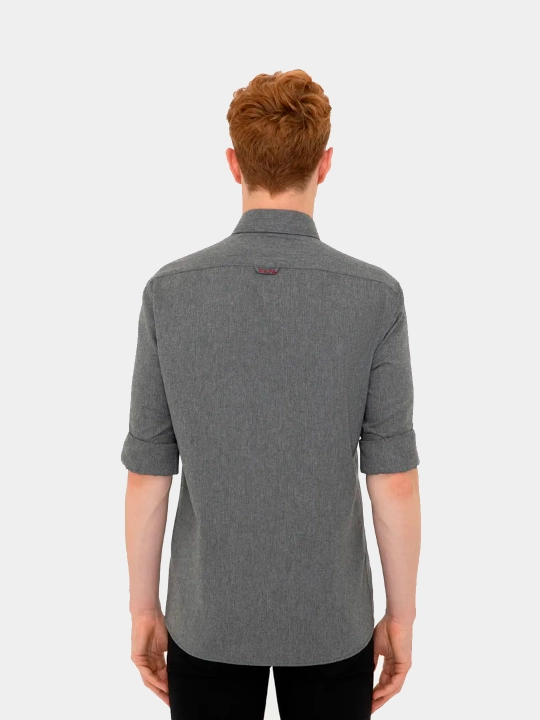 Рубашка мужская U.S. Polo ASSN l Ur1328, хлопок, с коротким рукавом, классическая