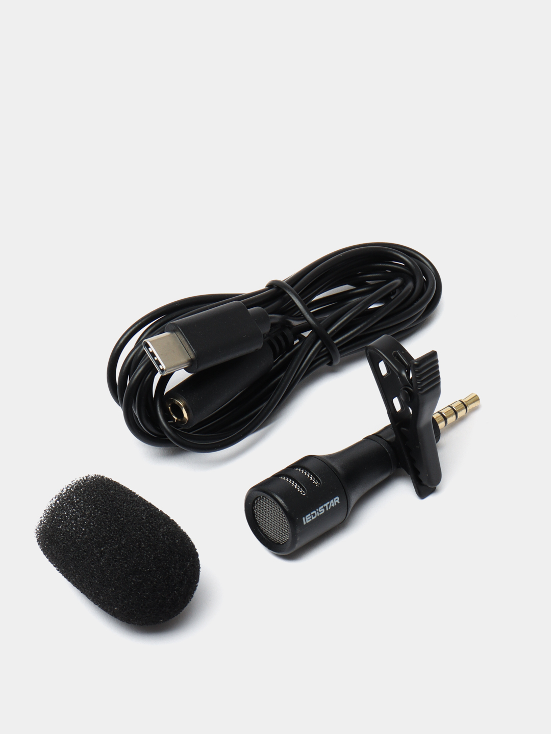 Микрофон петличка Type-С Ledistar MD-4, 2 м купить по низким ценам в ...