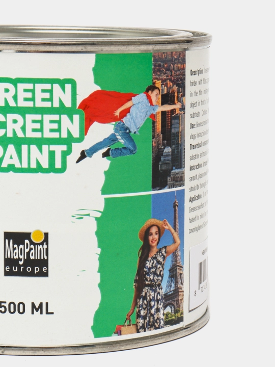 Yashil ekran bo'yog'i MagPaint, GreenscreenPaint, 500 ml