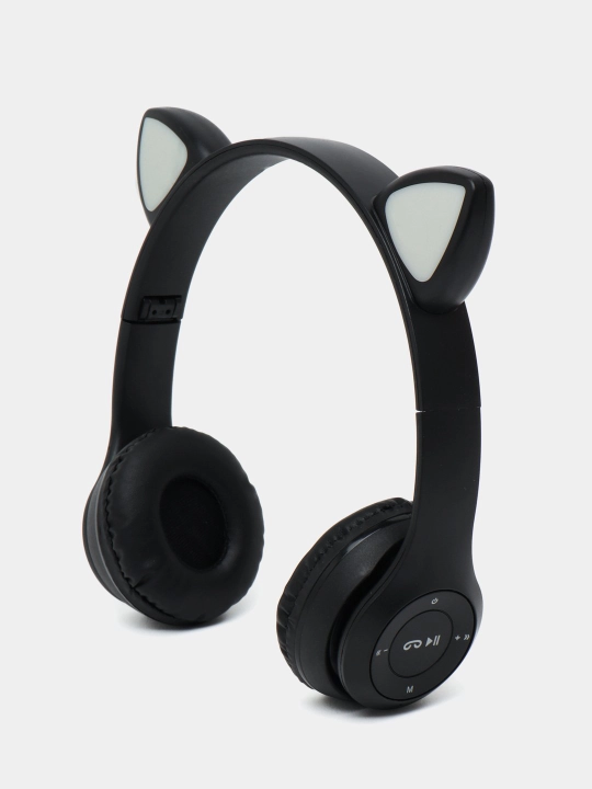 Yorqin mushuk quloqlari bilan simsiz Bluetooth quloqchinlar Cat Ear P47 M