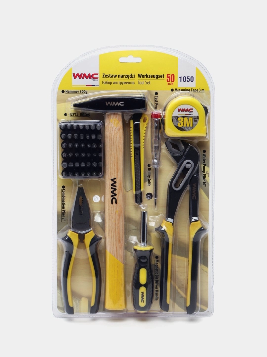 Набор инструментов WMC Tools 1050, 50 предметов