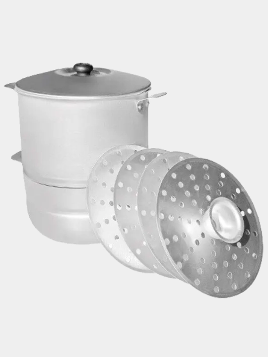 Manti-qozon mantovarka Kalitva, 6 litr, 4 disk