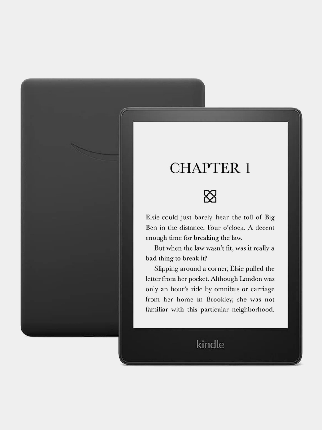 Электронная книга Amazon Kindle Paperwhite, черный, экран 6.8" с теплым ...