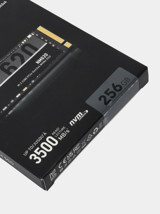 Qattiq disk Lexar NM620 M.2 NVMe, 256 GB 