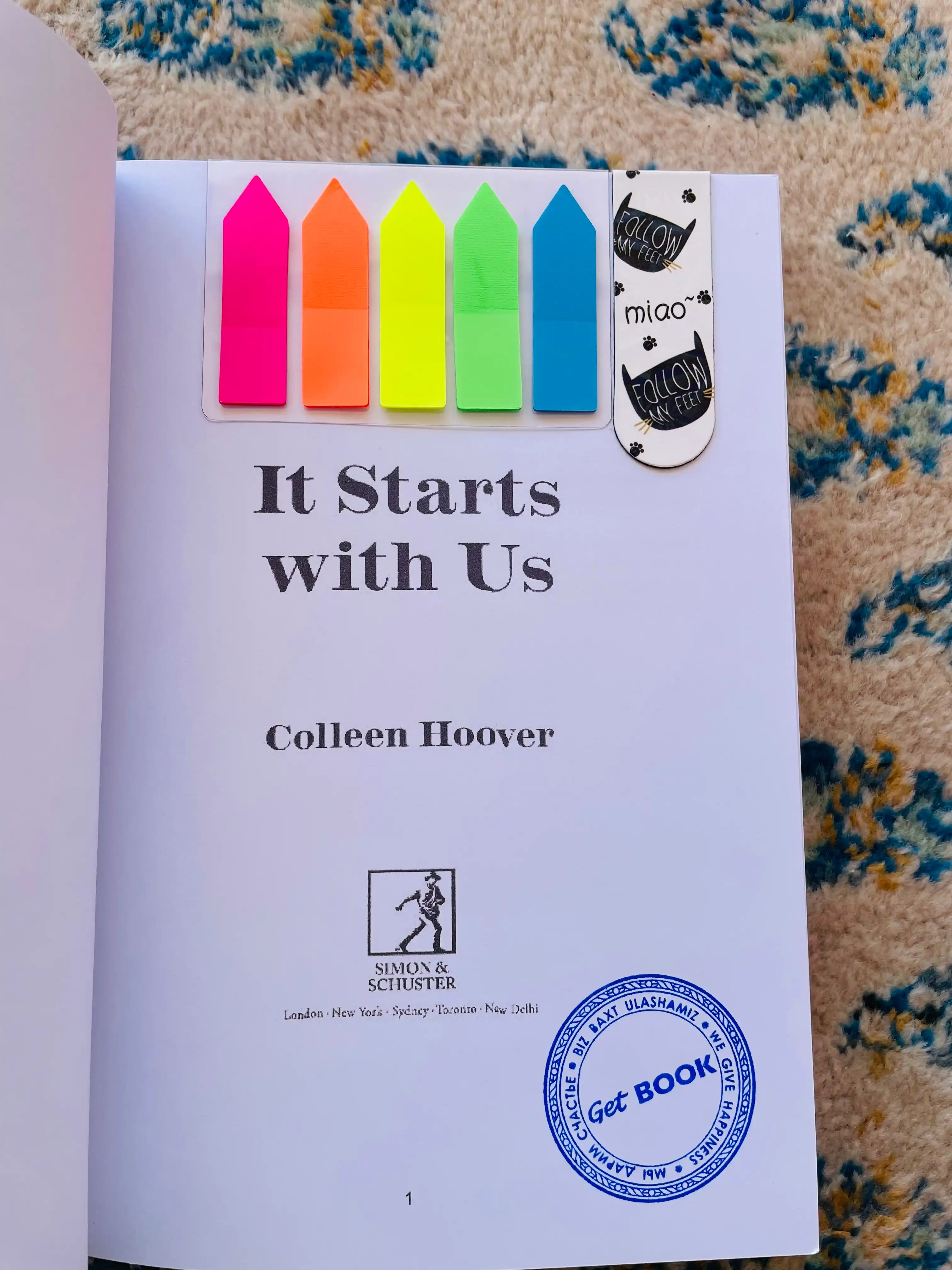 It starts with us, Colleen Hoover