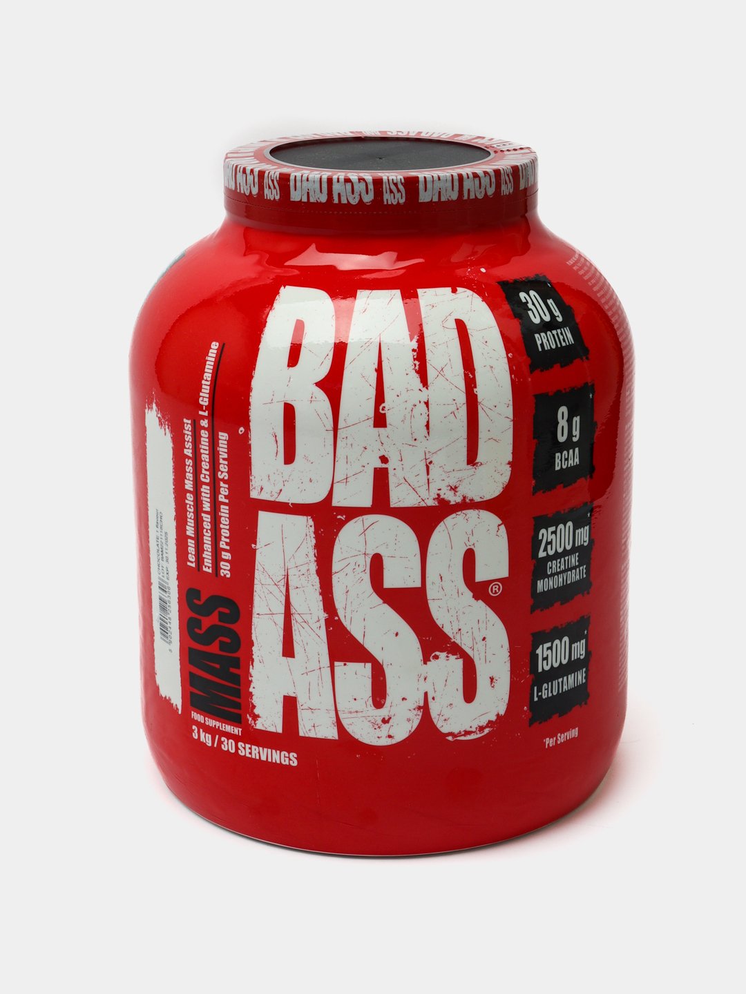 Гейнер, для массы, BAD ASS MASS Gainer, для набора веса, 3 кг купить по ...