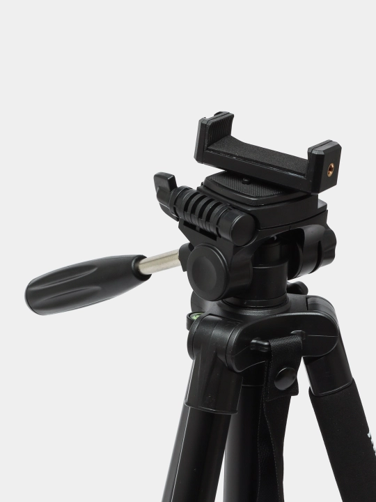 Tripod tripod jmary KP-2254, foto videokameralar uchun zamin, 520-1765 mm, qora