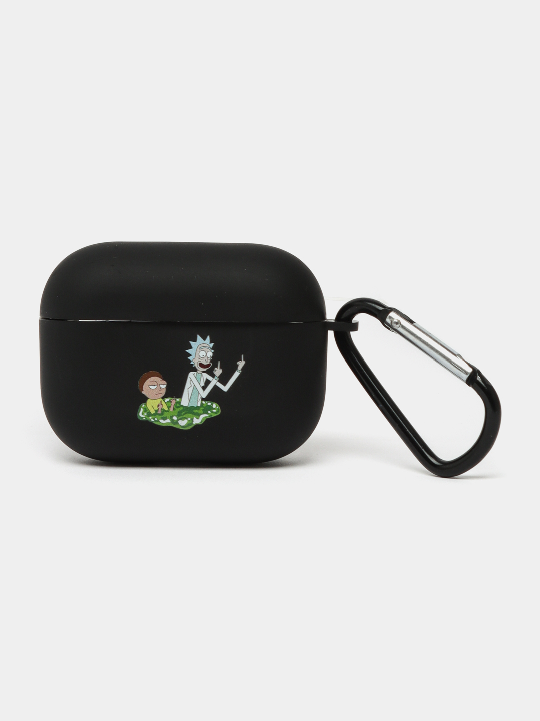 Чехол для наушников AirPods Pro, защитный, силиконовый с карабином ...