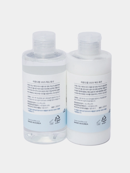 Namlovchi to'plam toner va losyon Round Lab 1025 Dokdo, 200 ml