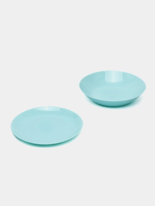Stol to'plami Luminarc Diwali Turquoise & Blue, 38 dona