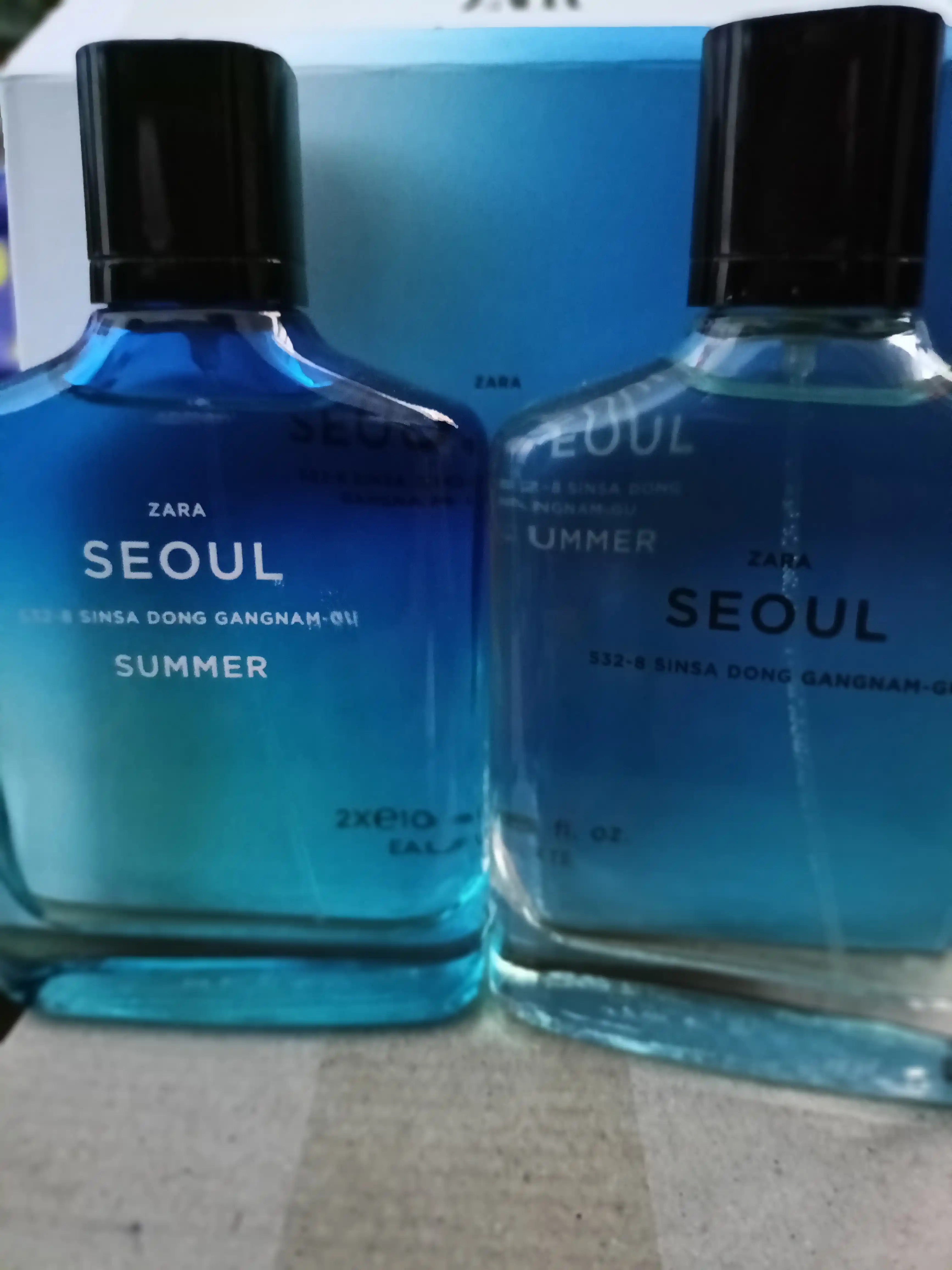 Туалетная вода для мужчин Invictus ZARA Seoul, 100 мл + Seoul Summer, 100 мл