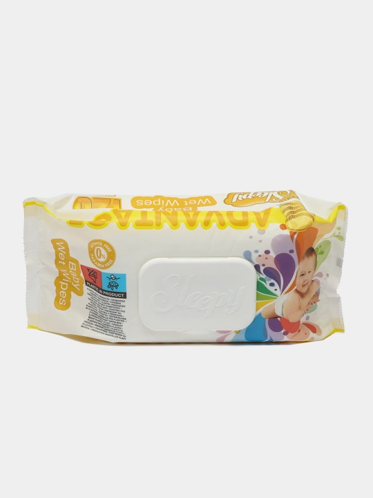Bolalar uchun nam salfetkalar Sleepy Advantage, 120 dona