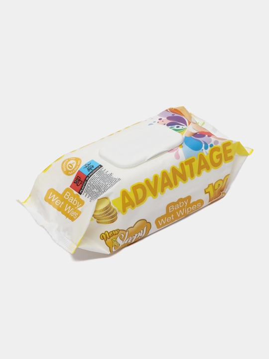 Bolalar uchun nam salfetkalar Sleepy Advantage, 120 dona