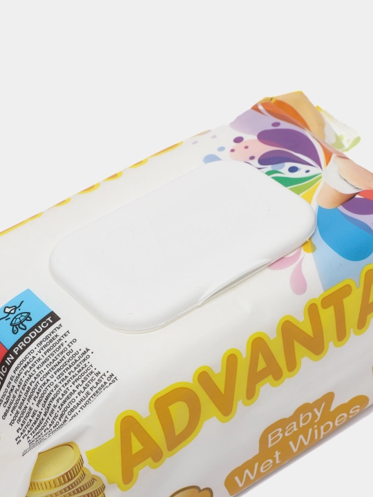 Bolalar uchun nam salfetkalar Sleepy Advantage, 120 dona