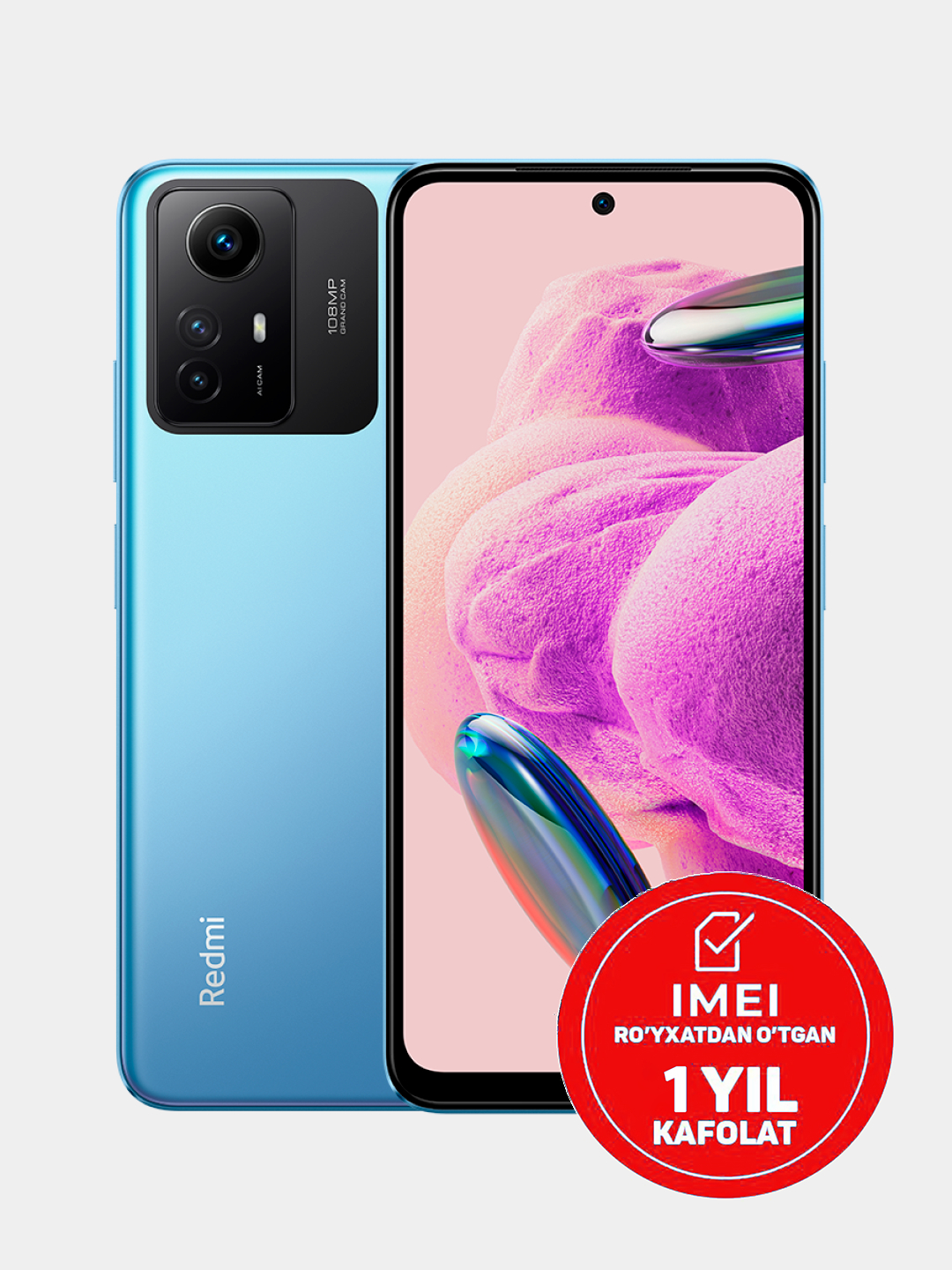 Смартфон Xiaomi Redmi Note 12S купить по низким ценам в интернет-магазине  Uzum (595966)