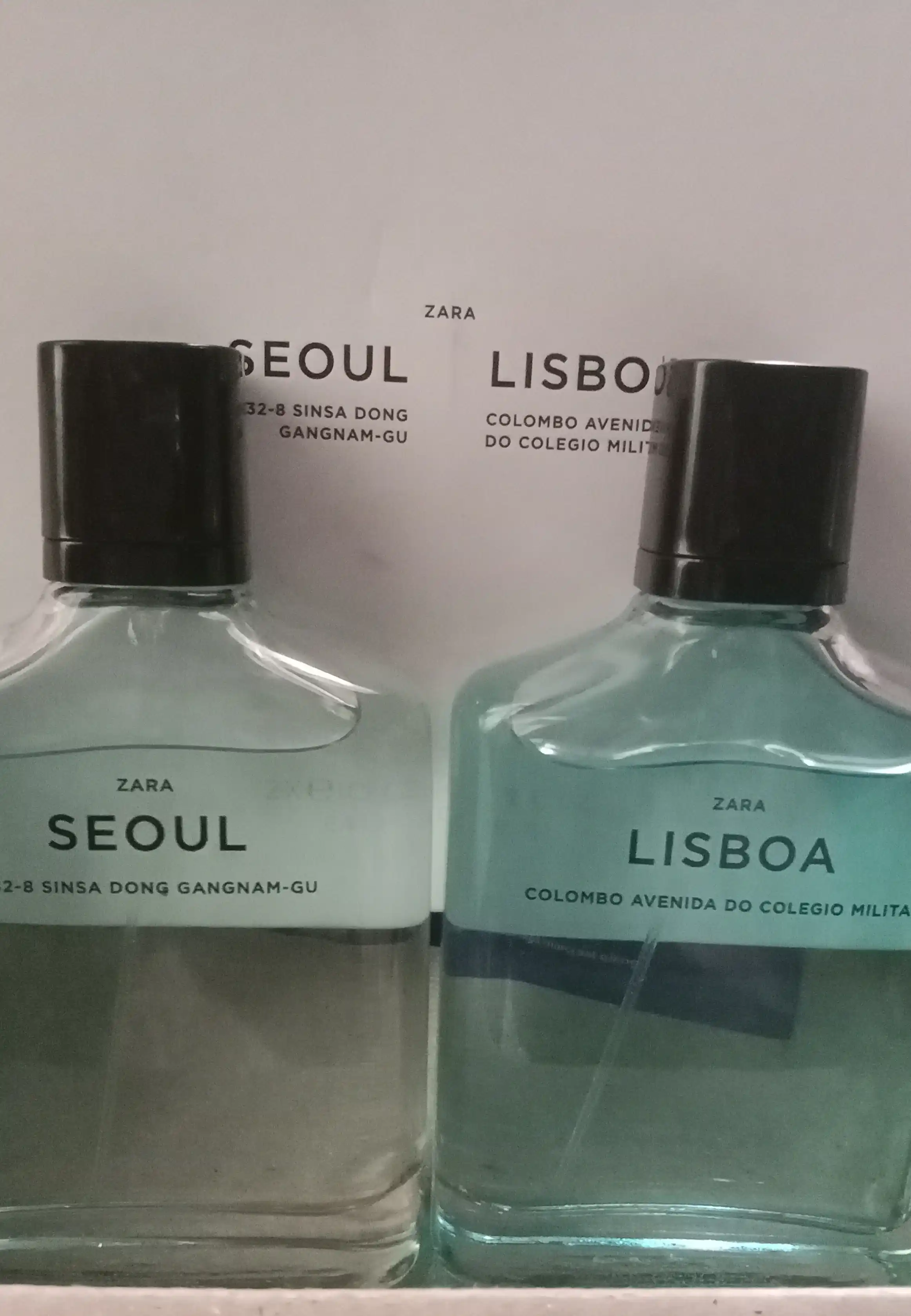 Туалетная вода для мужчин ZARA Seoul 100 мл, + Lisboa 100 мл
