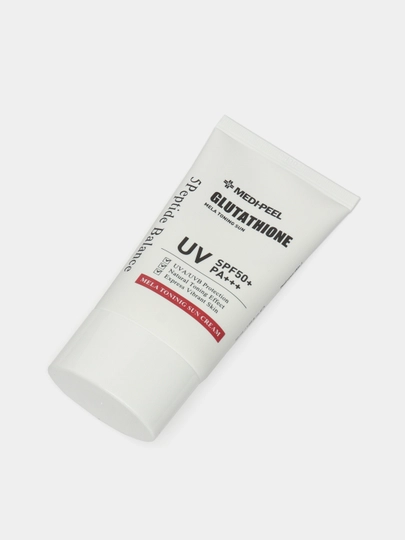 medi peel glutathione sunscreen Солнцезащитный крем Medi-Peel Bio-Intense Sun Cream SPF 50+ PA++++, 50 мл за 130000 сум со скидкой 32%. Uzum Market The T Collagen Complex with 3 types of Collagen including Tiny Collagen MEDI-PEEL Red Lacto Collagen Sun