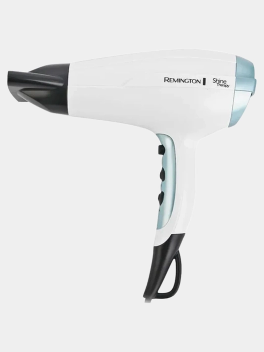 Soch quritgichi Remington Shine Therapy D5216, 2300 Vt, ionlash funktsiyasi bilan, oq