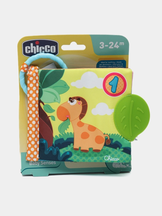 Shaqqildoq, Chicco 123 Book, 3m+ - 