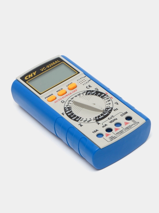 Multimetr raqamli, tester, voltmetr, model CHY VC9208AL