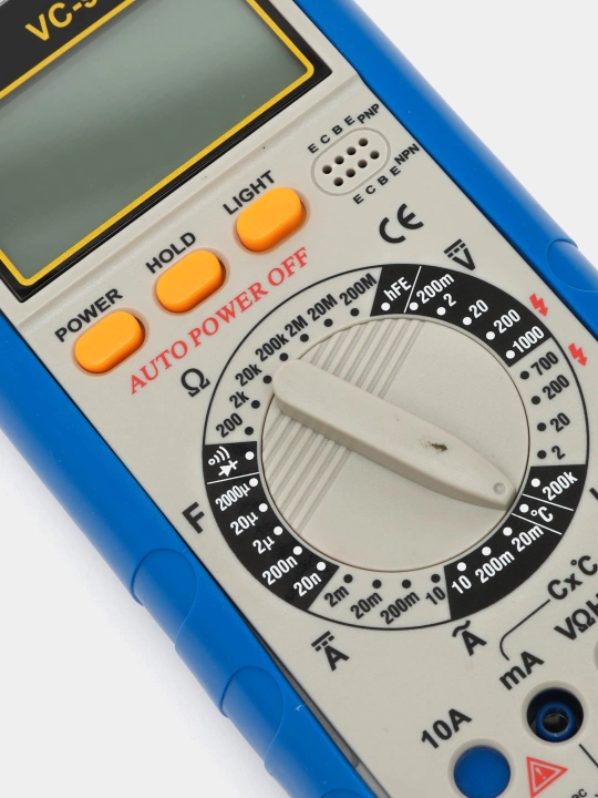 Multimetr raqamli, tester, voltmetr, model CHY VC9208AL