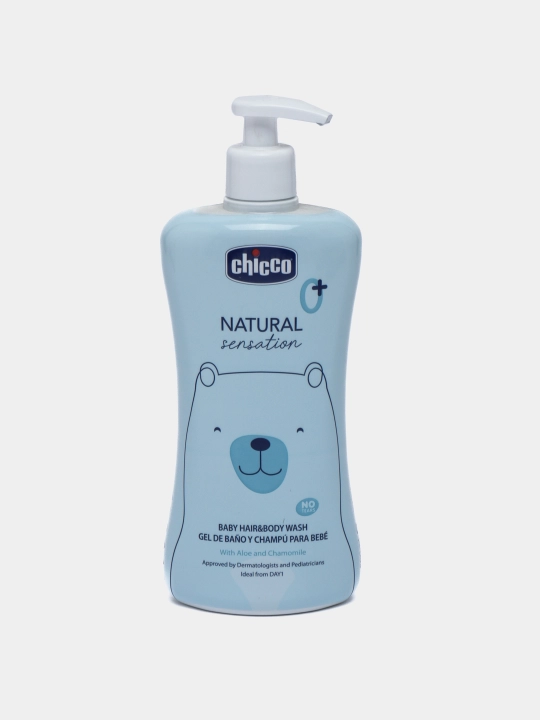 Шампунь-гель Chicco Natural Sensation, 0 м+