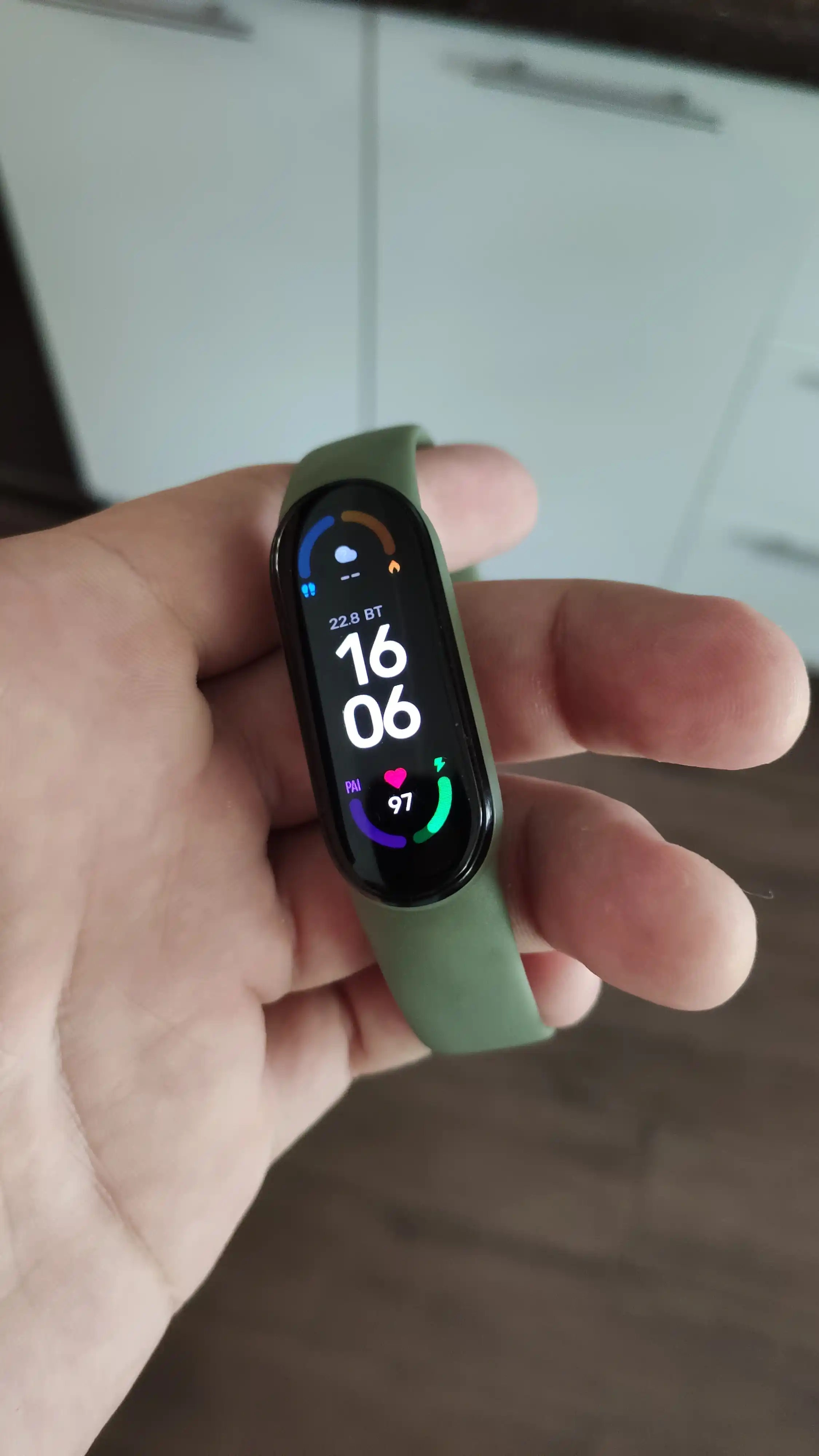 Ремешок для часов Xiaomi Mi Band 5/6/7 силиконовый