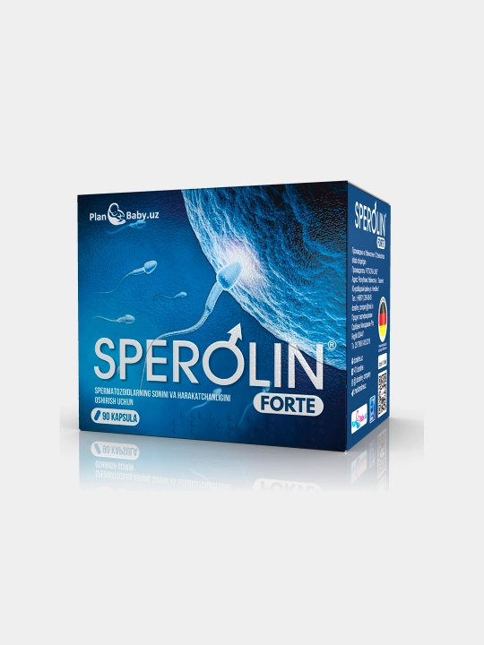 BFQ Sperolin forte, 90 kapsula Plan baby