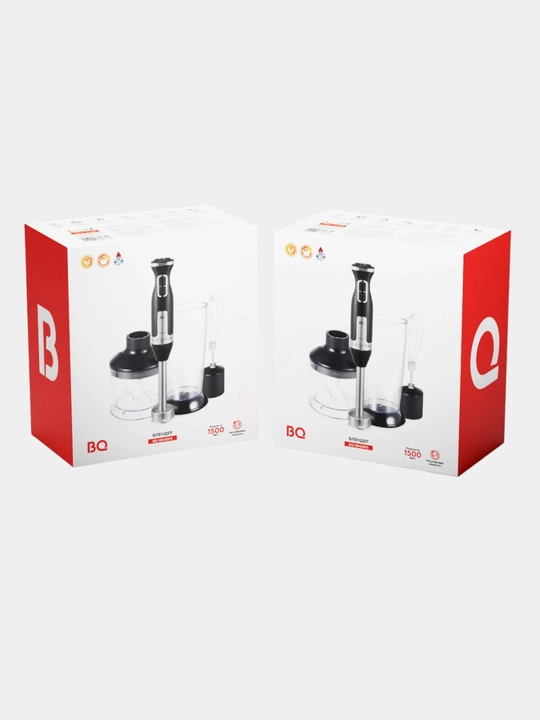 Qol blenderi 3 v 1 BQ HB420PS turbo rejim 14000 ayl/daq gacha, 1500 Vt,