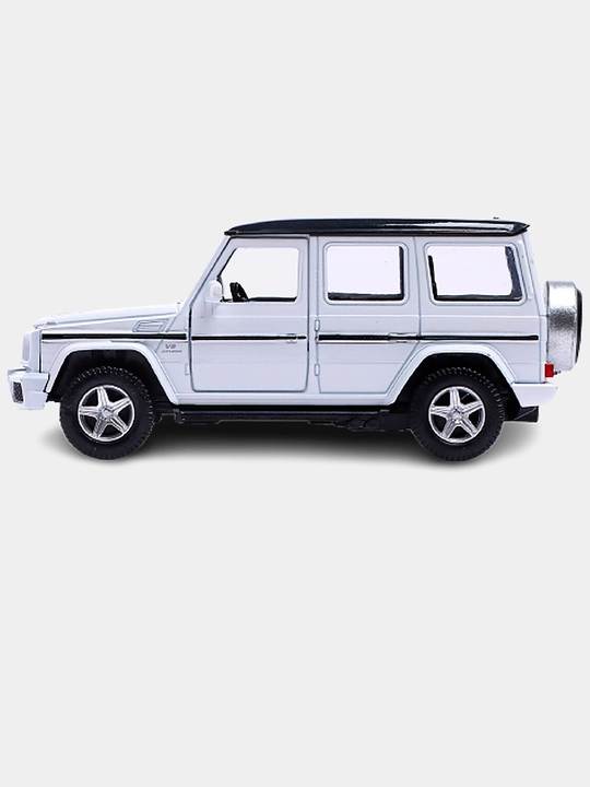 Inertial yig'ish mashinalari 1:36, Mercedes Benz G 63 AMG, oq - 