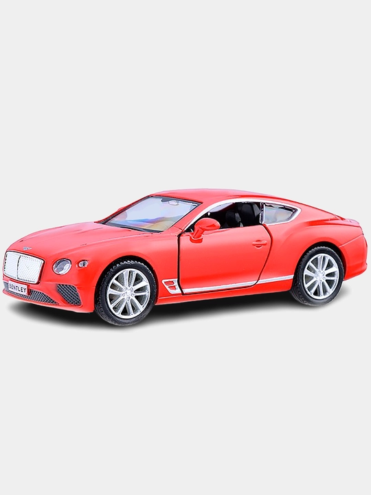Inertial yig'iladigan avtomobillar 1:36, Bentley Continental GT, qizil - 