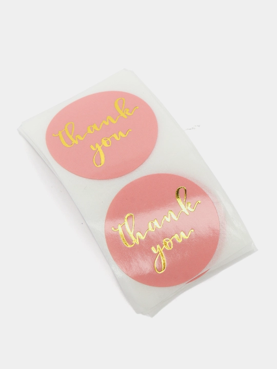 So'z yozilgan stikerlar Thank You - 